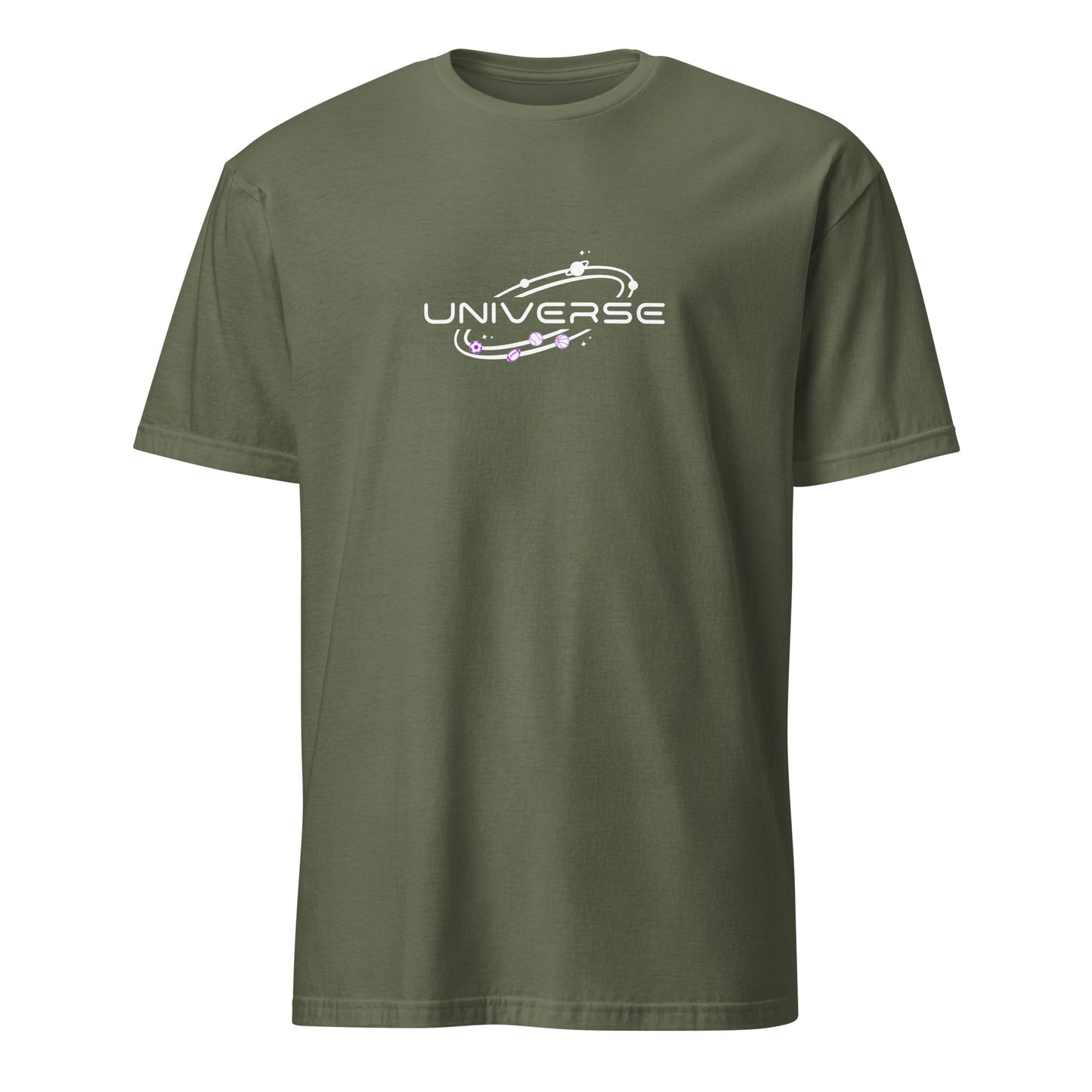 Dame Universe Military Green Short-Sleeve Unisex T-Shirt