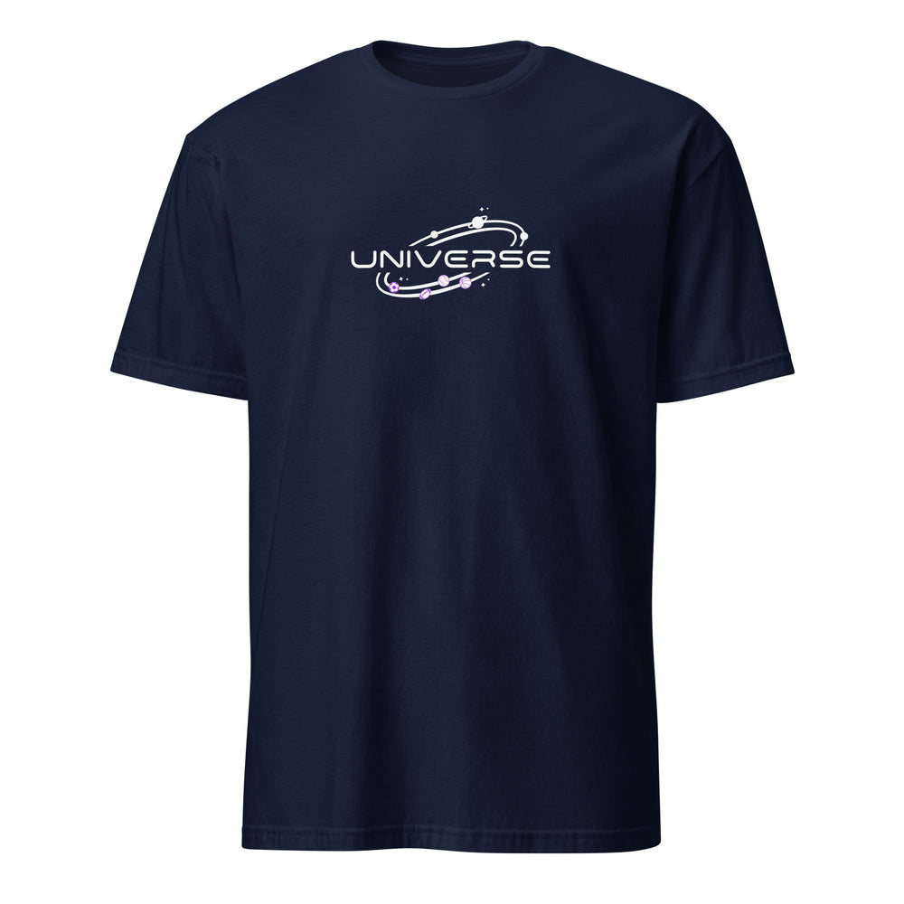 Dame Universe Navy Short-Sleeve Unisex T-Shirt