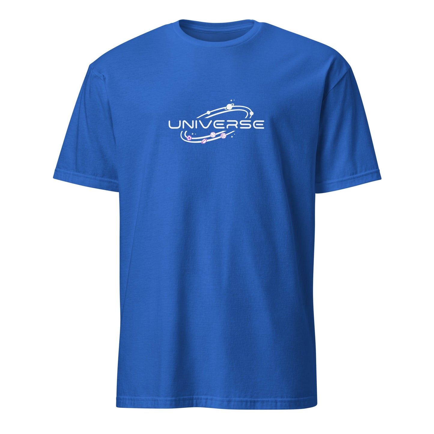 Dame Universe Royal Blue Short-Sleeve Unisex T-Shirt