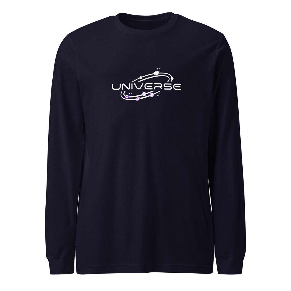 Dame Universe Navy Unisex Long Sleeve Tee