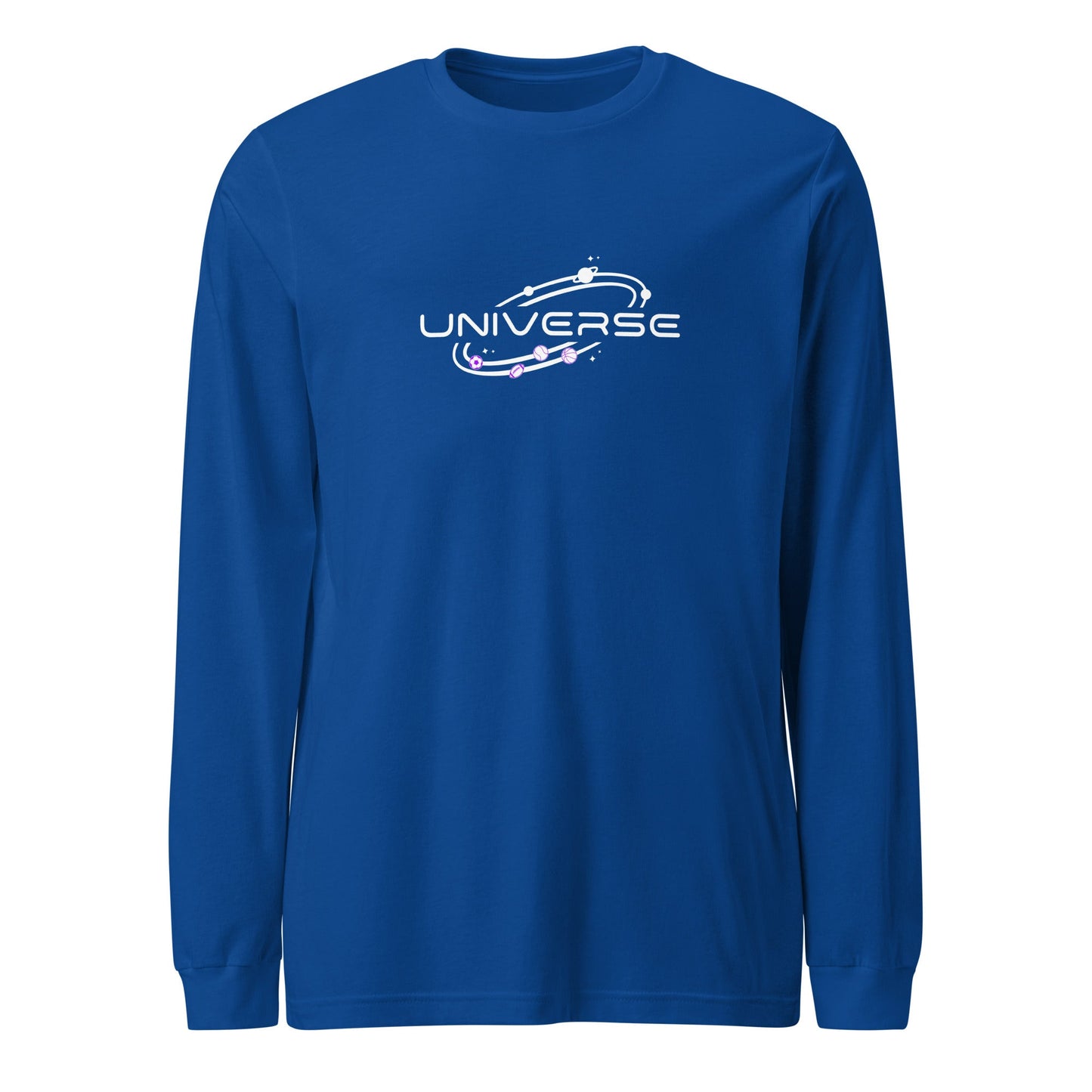 Dame Universe True Royal Unisex Long Sleeve Tee