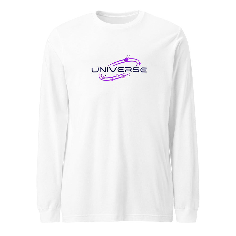 Dame Universe White Unisex Long Sleeve Tee